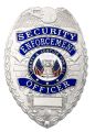 First Class Security Enforcement Officer Silver Shield Badge