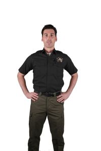 First Class Poly Rayon Uniform Short Sleeve Shirt