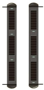 Solar Powered Wireless Infrared 6-Beam Motion Detectors