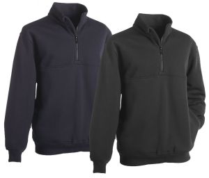 First Class Fleece Job Shirt with Zipper