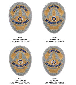 Los Angeles Police Chest Patches