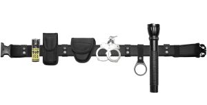 Nylon Duty Belt Combo with 3W LED Flashlight