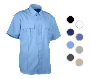 Polyester Short Sleeve Uniform Shirt SALE